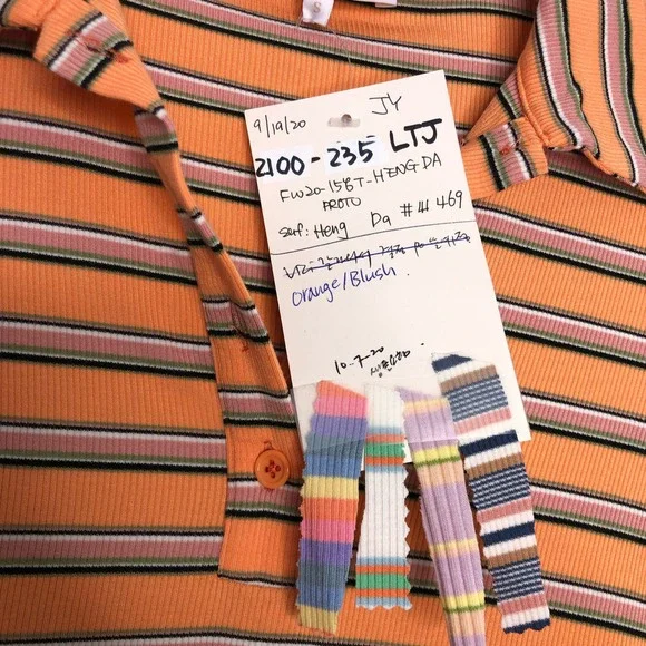 Olivaceous Ribbed Crop Top Polo - Picture 8 of 11